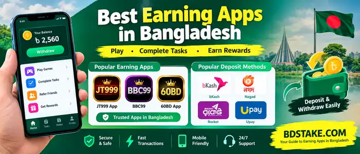 Best earning apps in Bangladesh